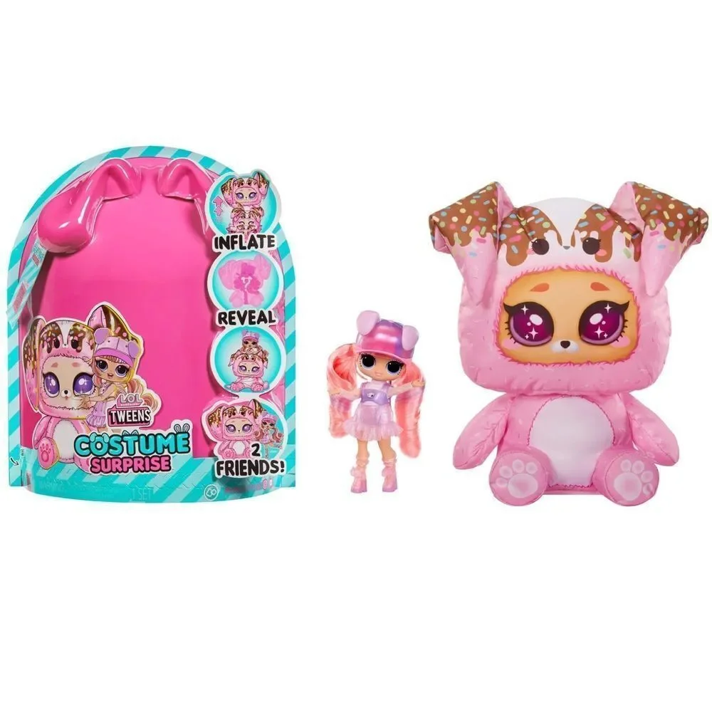 Brand New LOL Tweens Surprise Costume Ali Dance Fashion Doll Inflatable Puppy
